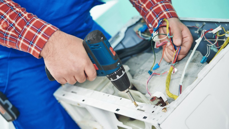 Şereflikoçhisar Gorenje Gorenje çamaşır makinesi kart tamiri – Su almama arızası orijinal parça ile giderildi. - Teknik servis örneği