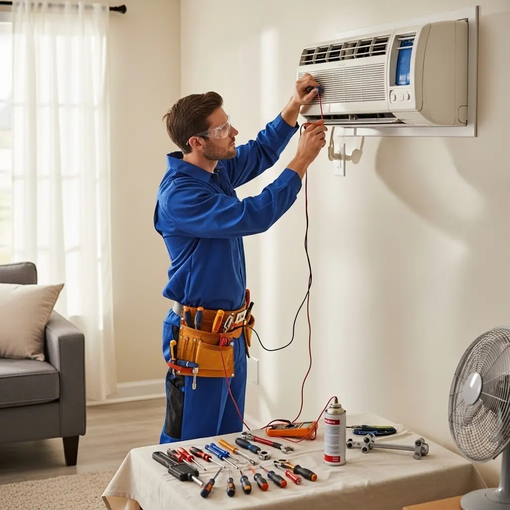 Şereflikoçhisar Gorenje Gorenje klima gaz dolumu ve bakım – Enerji verimliliği artırıldı. - Teknik servis örneği